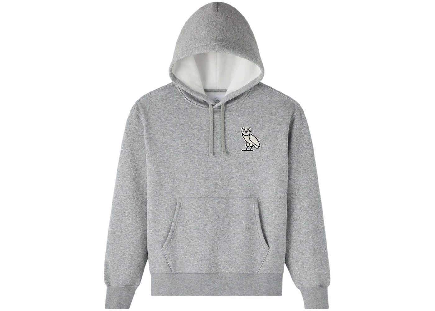 OVO Mini OG Plush Hoodie Heather Grey