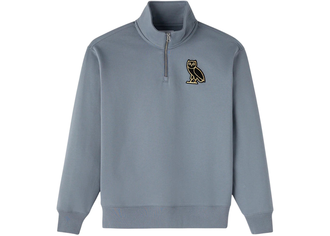 OVO Mini OG Quarter-Zip Mockneck Slate Blue