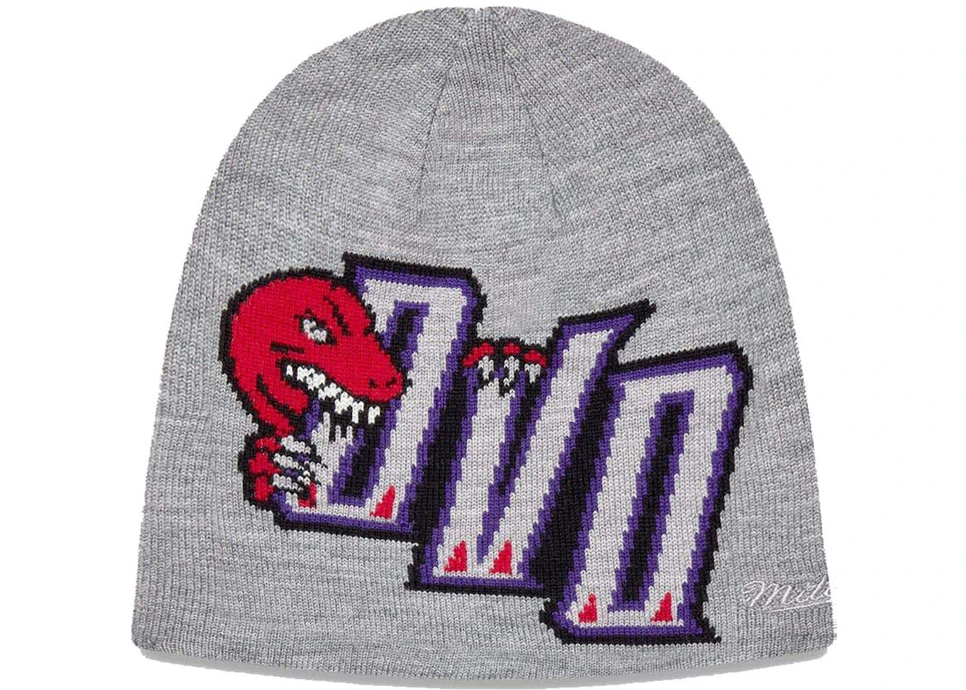 OVO Mitchell And Ness '95 Raptors Beanie Grey