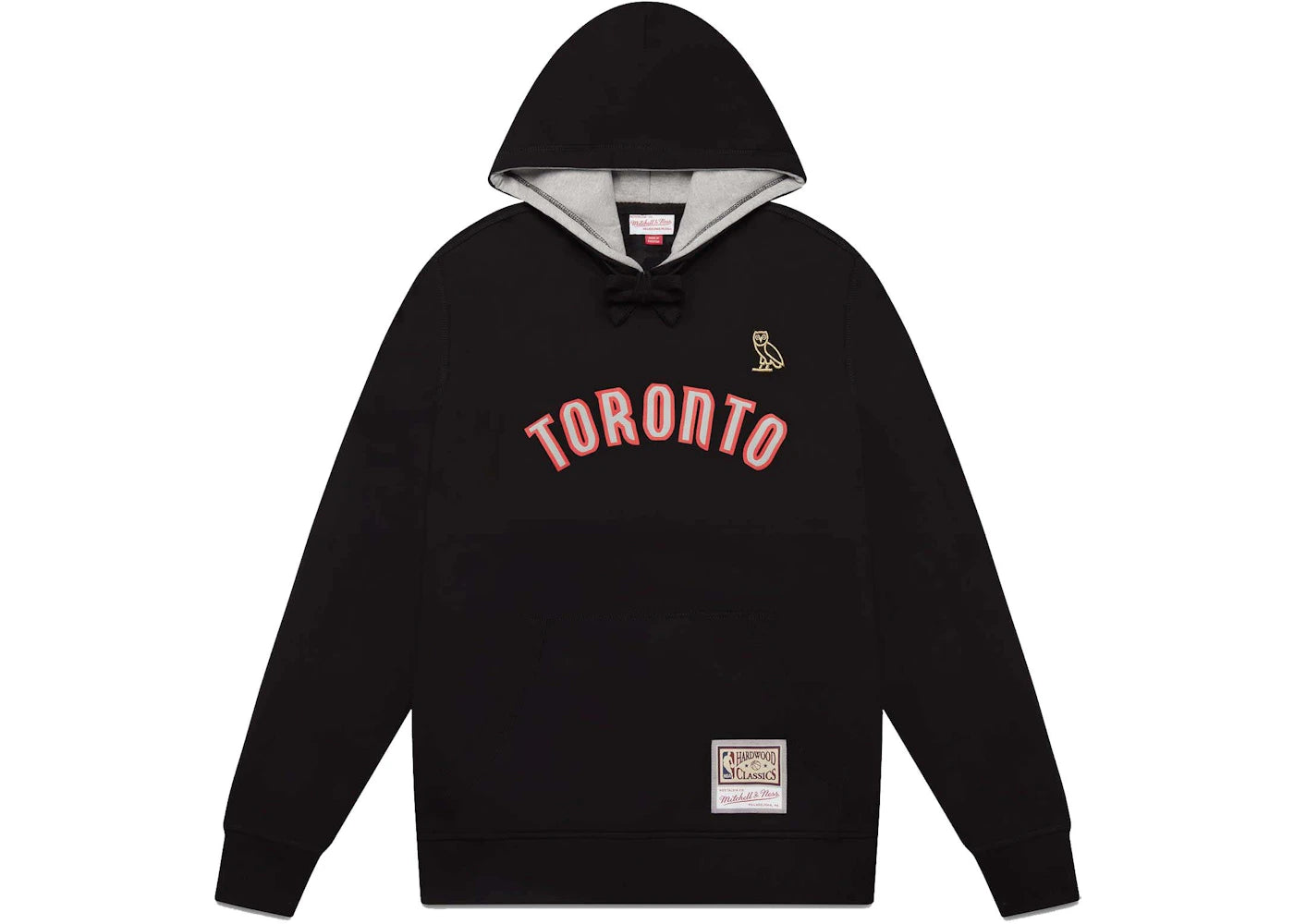 OVO Mitchell And Ness '95 Raptors Hoodie Black