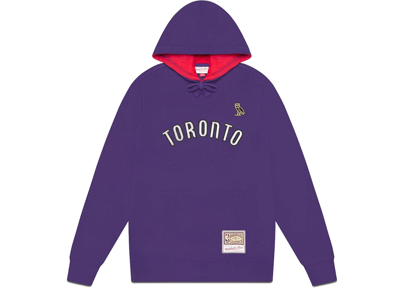 OVO Mitchell And Ness '95 Raptors Hoodie Purple