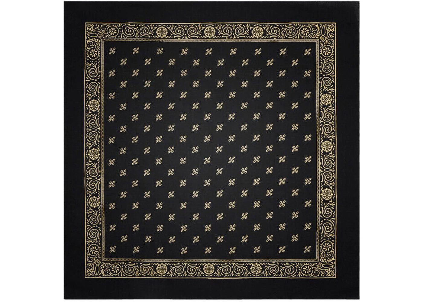 OVO Monogram Bandana Black