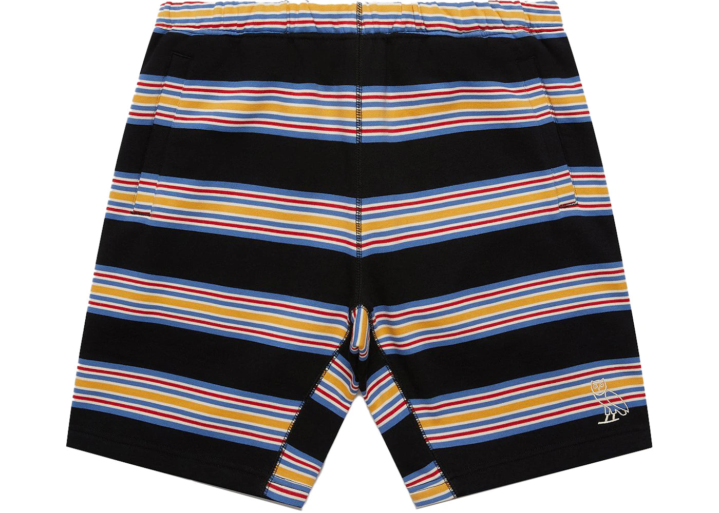 OVO Multi-Stripe Short Black