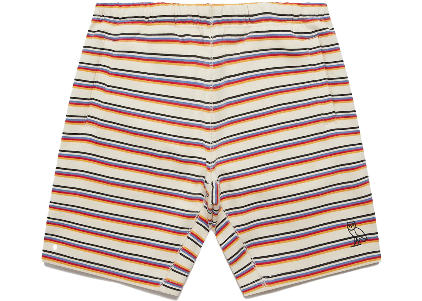 OVO Multi-Stripe Short Cream