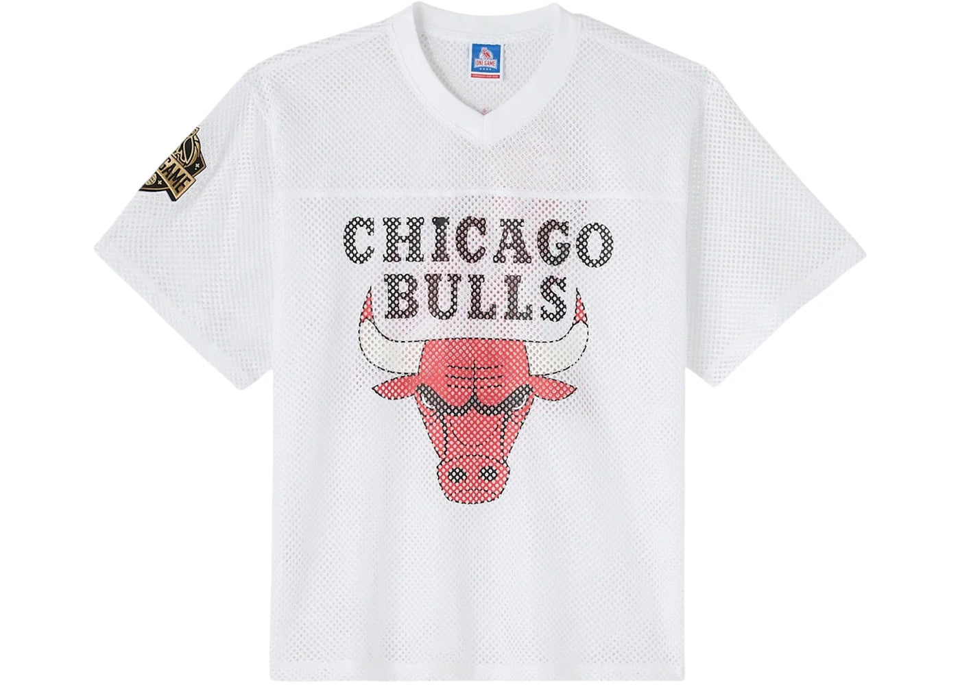 OVO NBA Chicago Bulls Mesh Jersey White