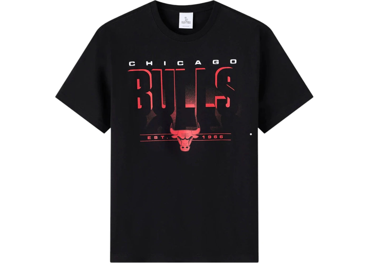 OVO NBA Chicago Bulls T-shirt Black