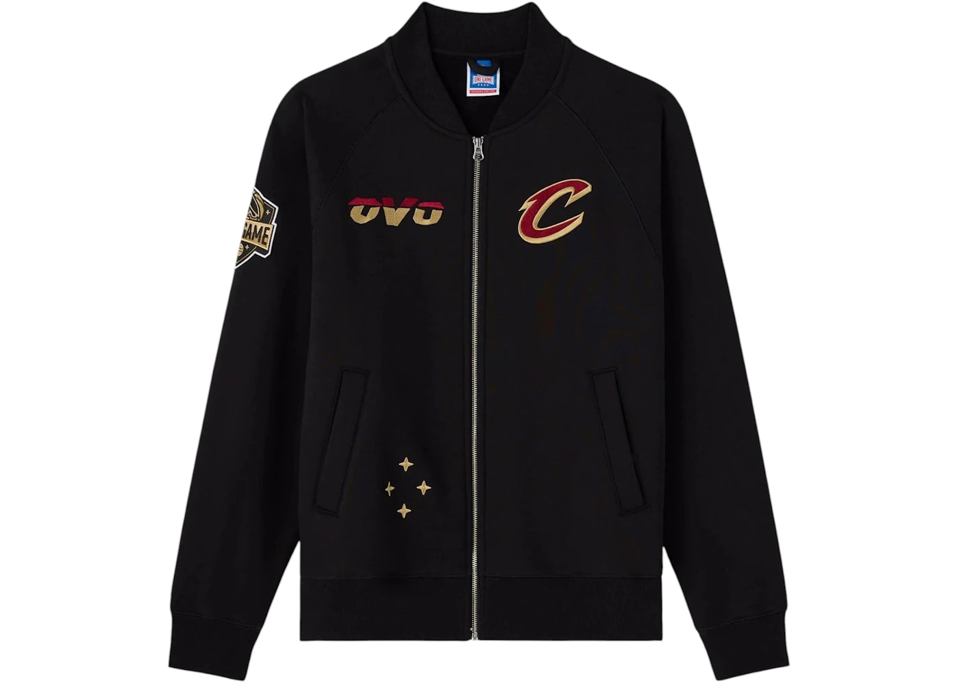 OVO NBA Cleveland Cavaliers Fleece Jacket Black