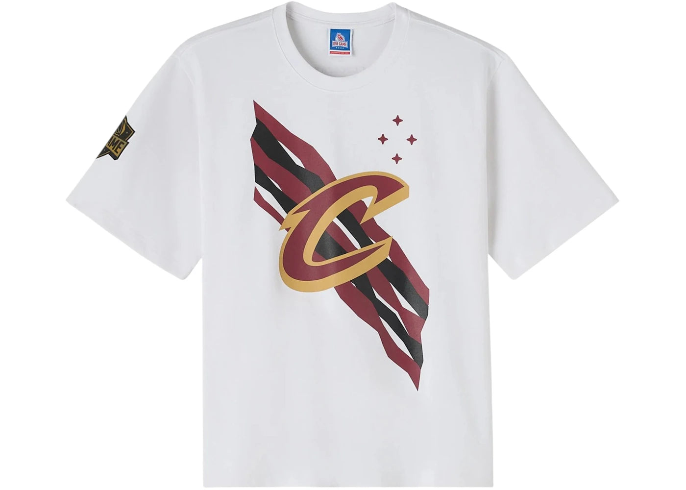 OVO NBA Cleveland Cavaliers T-Shirt White