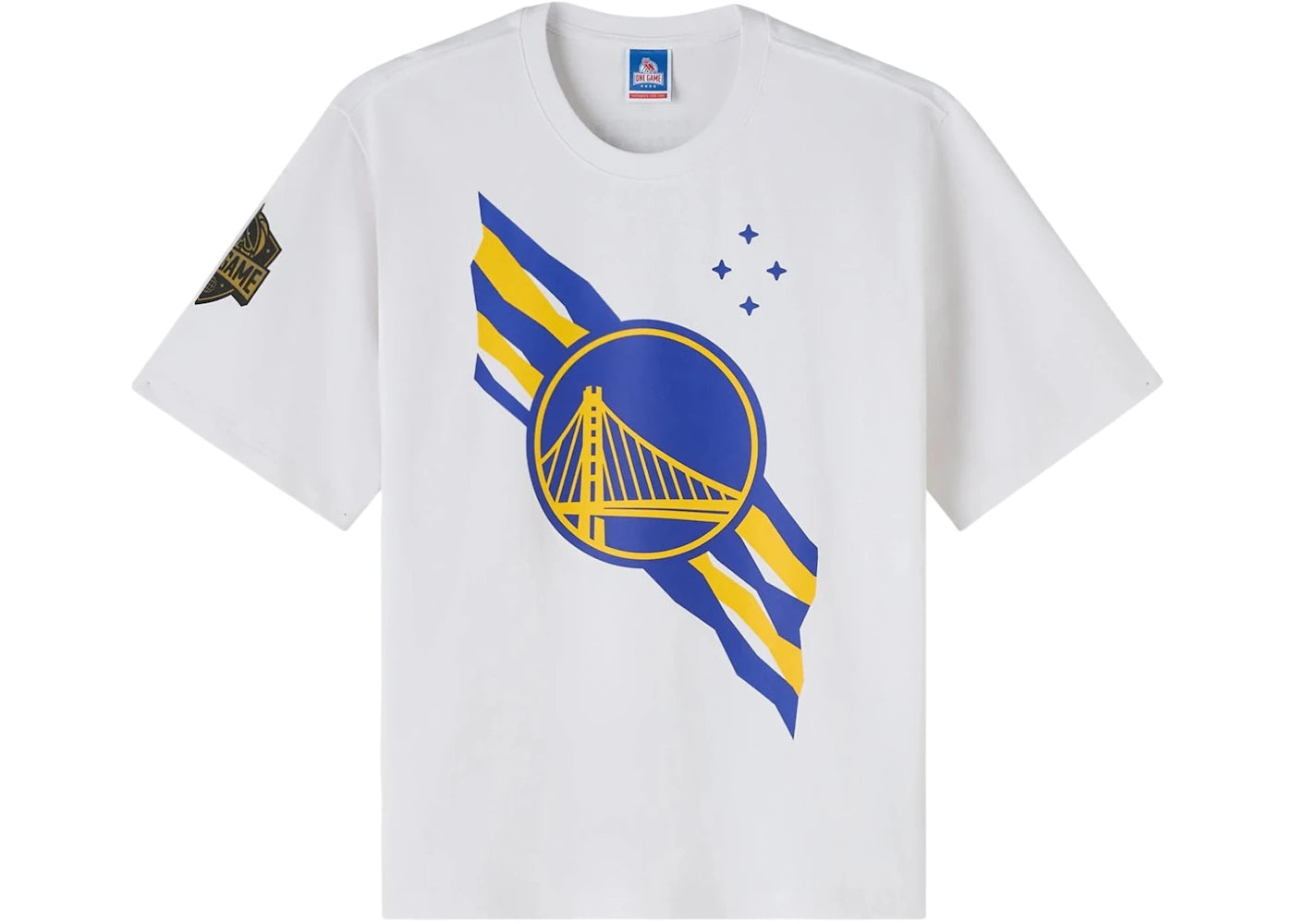 OVO NBA Golden State Wariors T-Shirt White