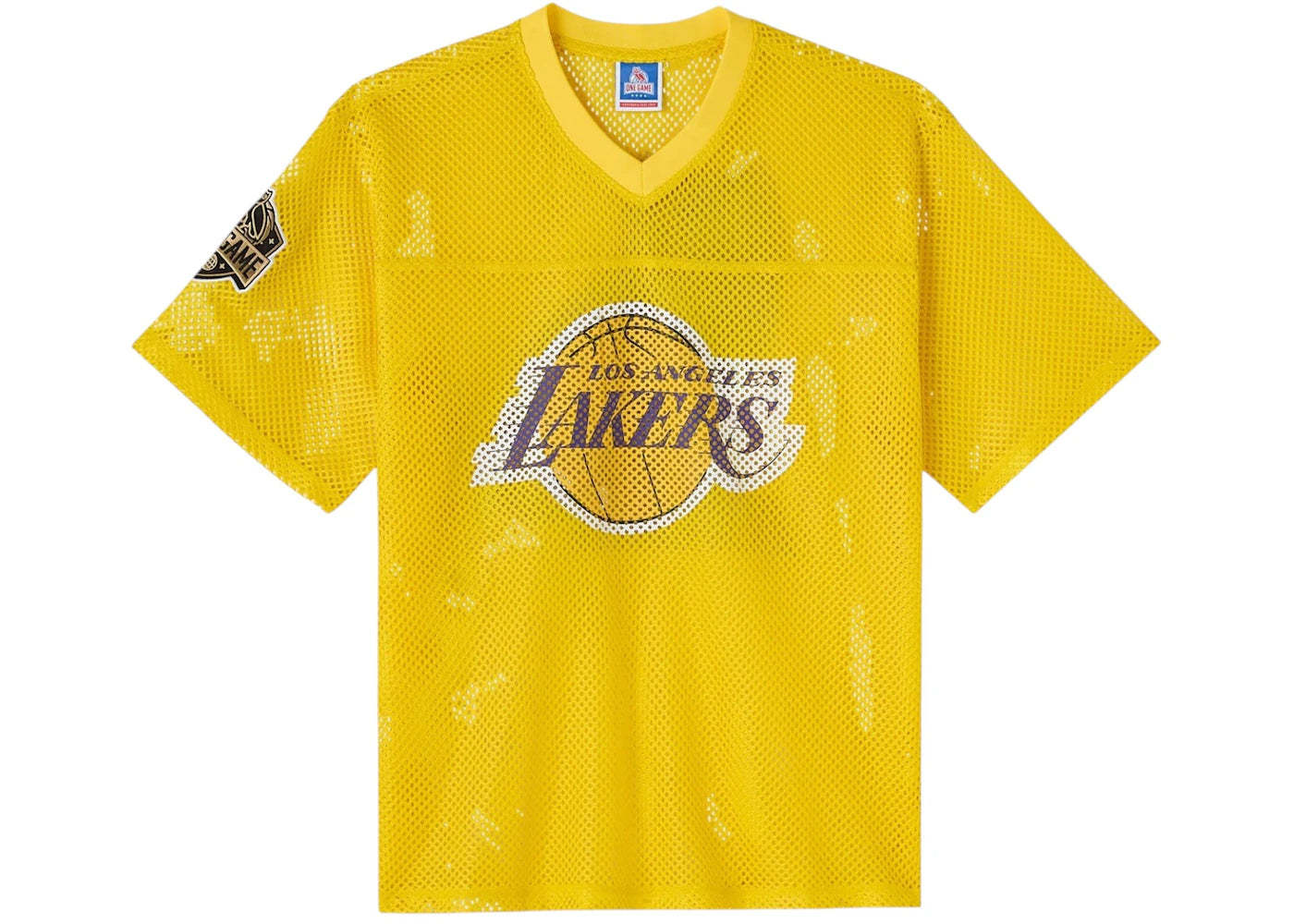 OVO NBA Los Angeles Lakers Mesh Jersey Gold