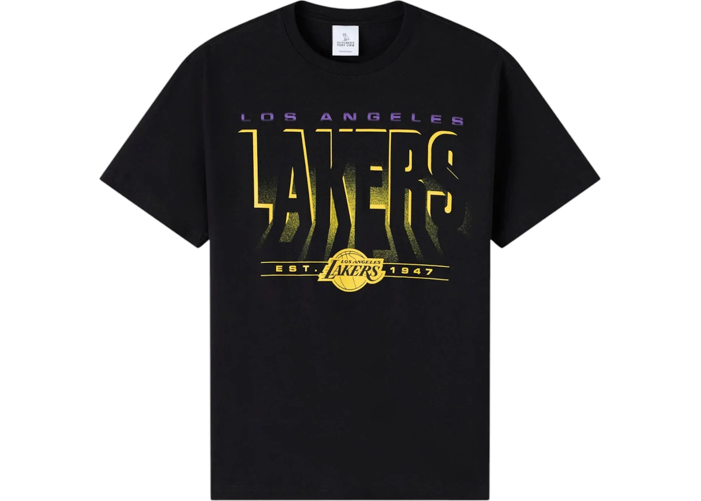 OVO NBA Los Angeles Lakers T-shirt Black