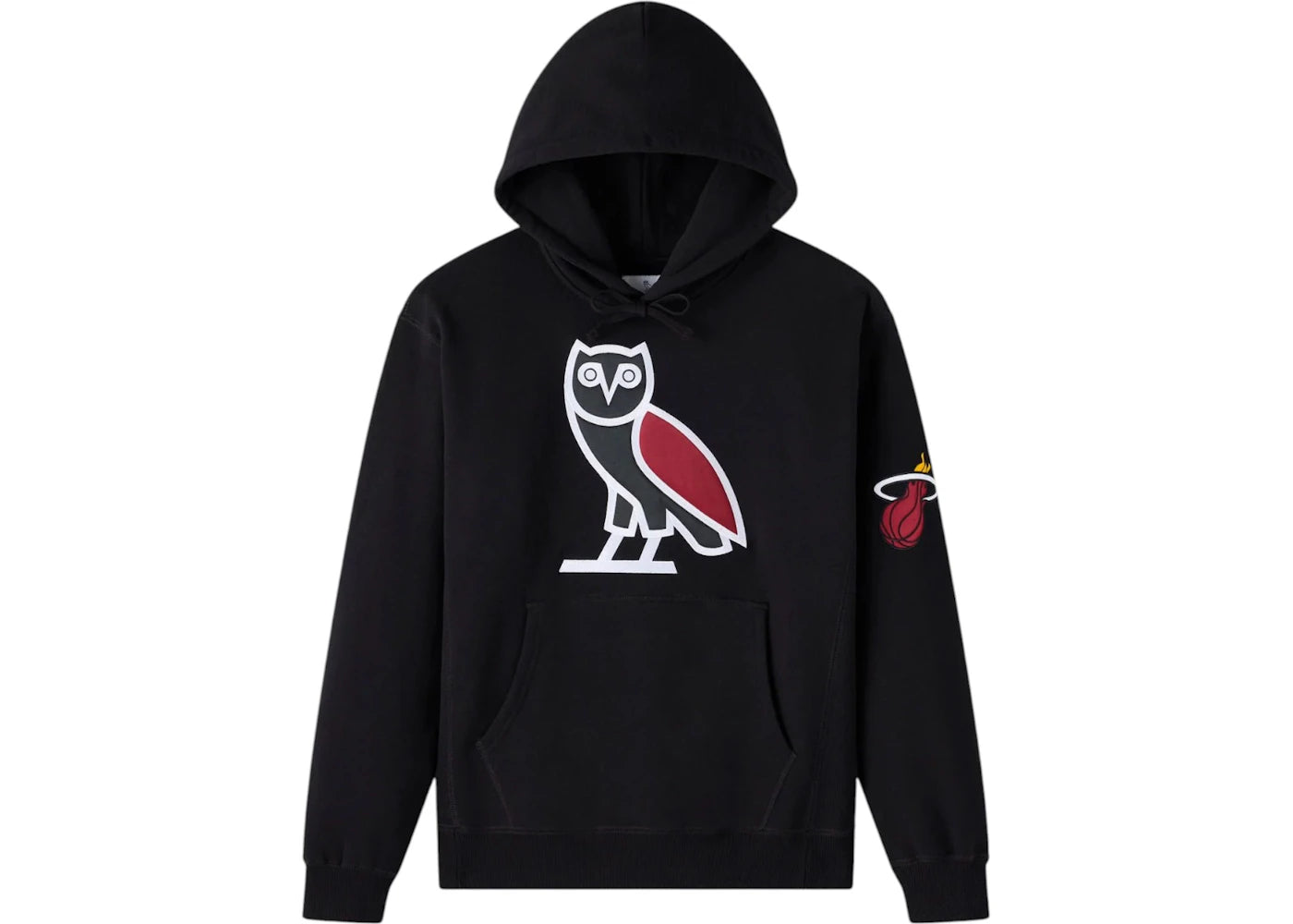 OVO NBA Miami Heat Hoodie Black