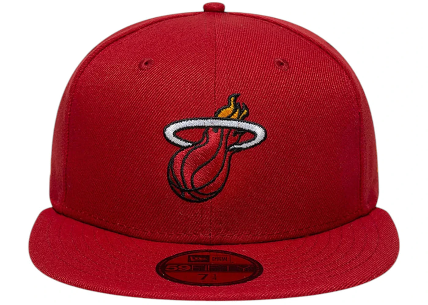 OVO NBA Miami Heat New Era 59Fifty Fitted Hat Red