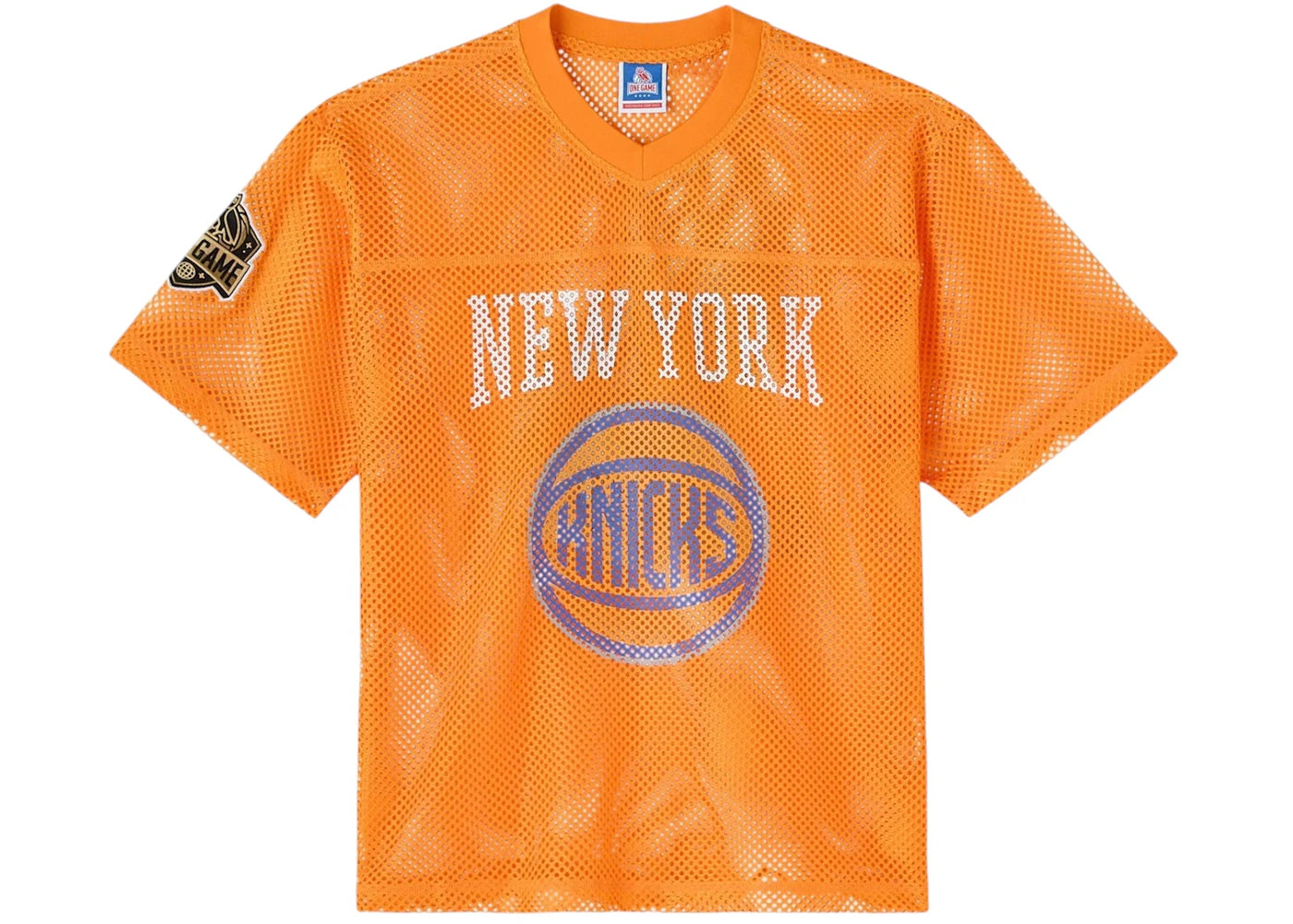 OVO NBA New York Knicks Mesh Jersey Orange