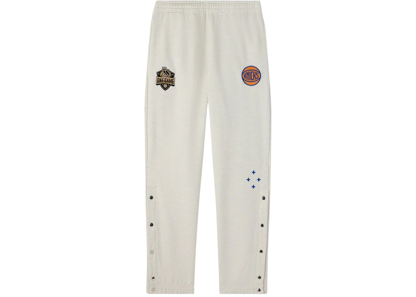 OVO NBA New York Knicks Sweatpant Pearl Grey