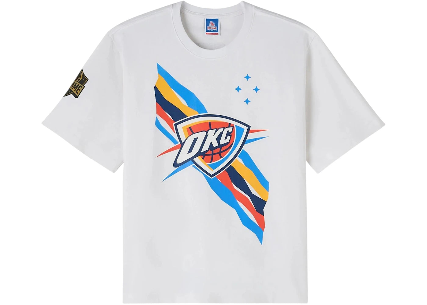 OVO NBA Oklahoma City Thunder T-Shirt White