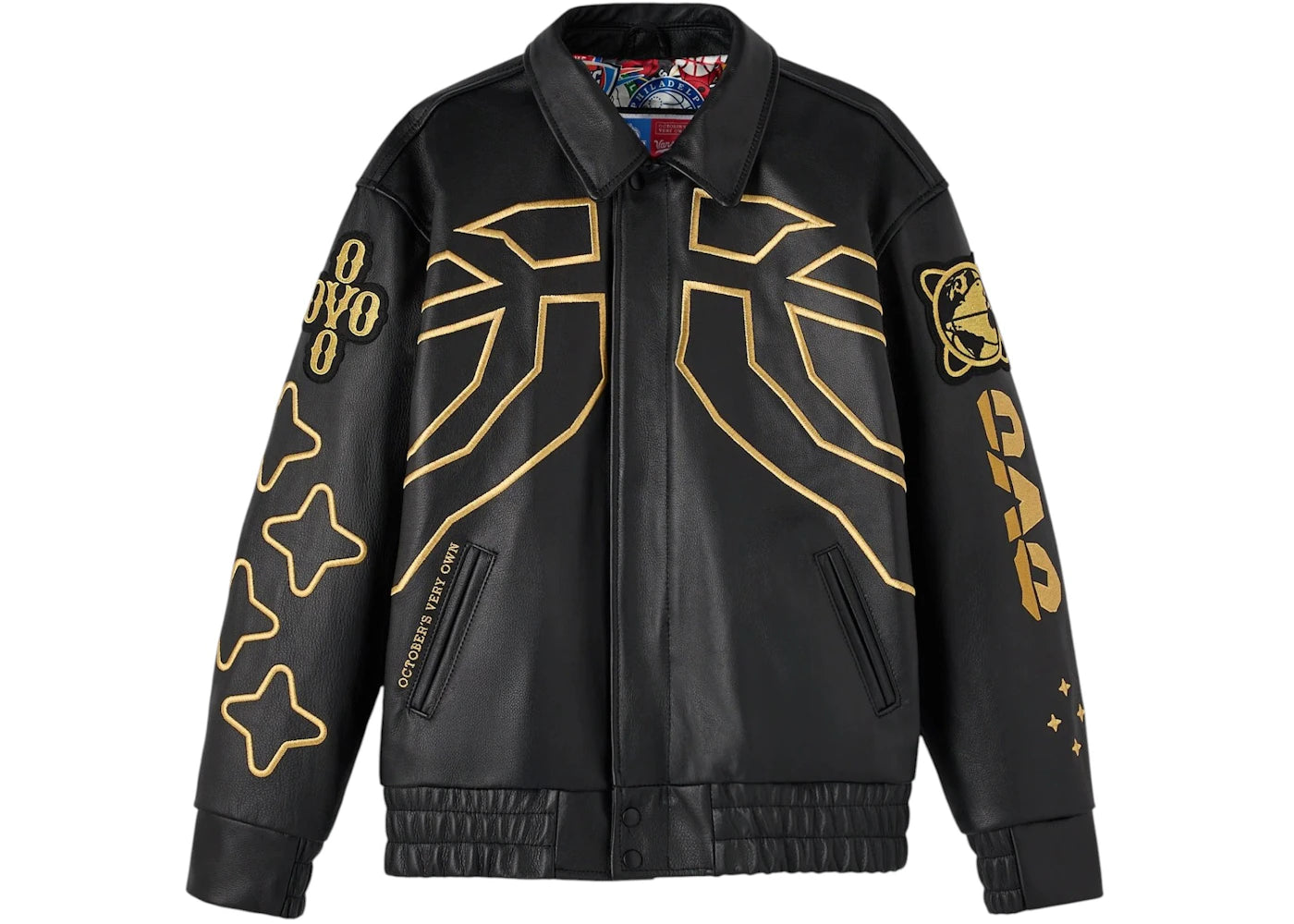 OVO NBA One Game International Varsity Jacket Black