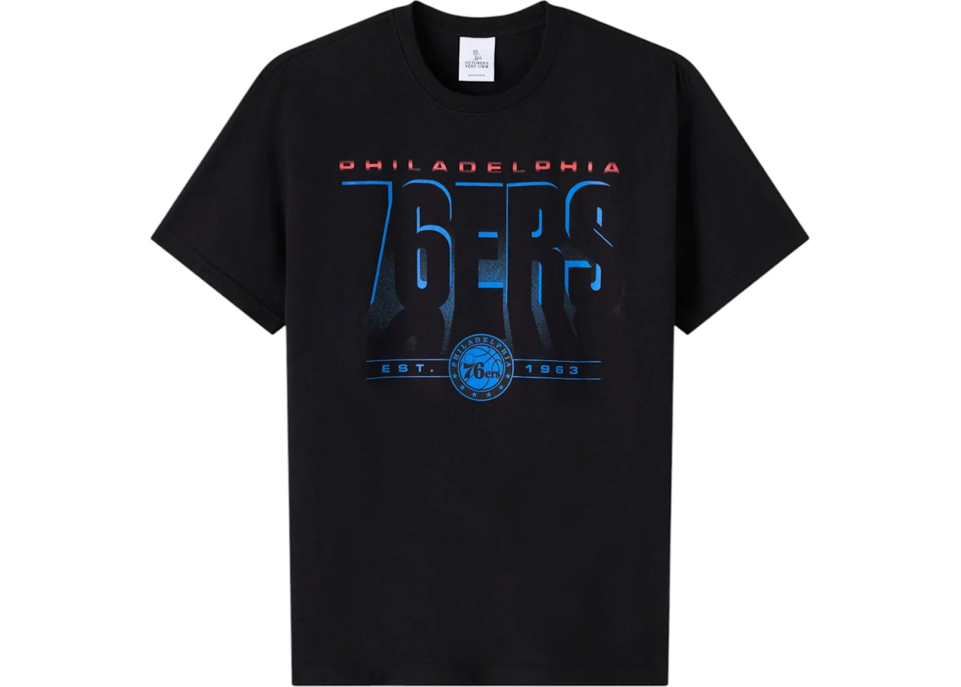 OVO NBA Philidelphia 76ers T-shirt Black