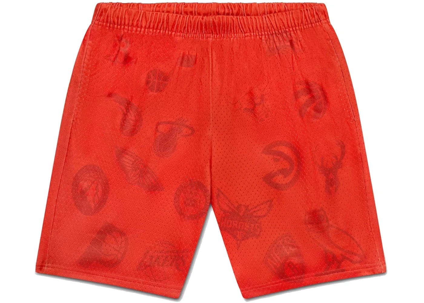 OVO NBA Team Icons Mesh Short Red