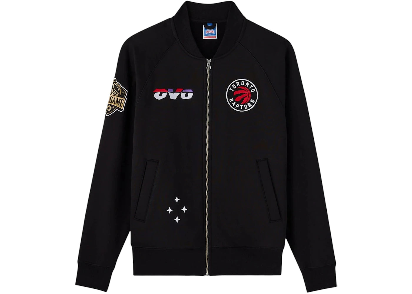 OVO NBA Toronto Raptors Fleece Jacket Black