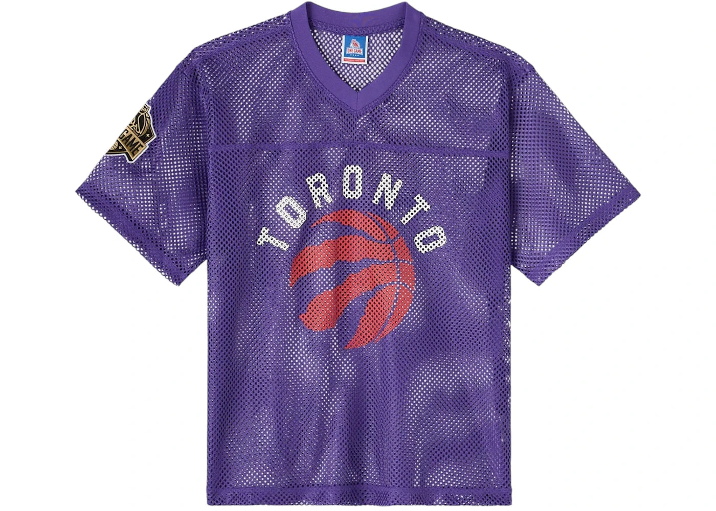 OVO NBA Toronto Raptors Mesh Jersey Purple