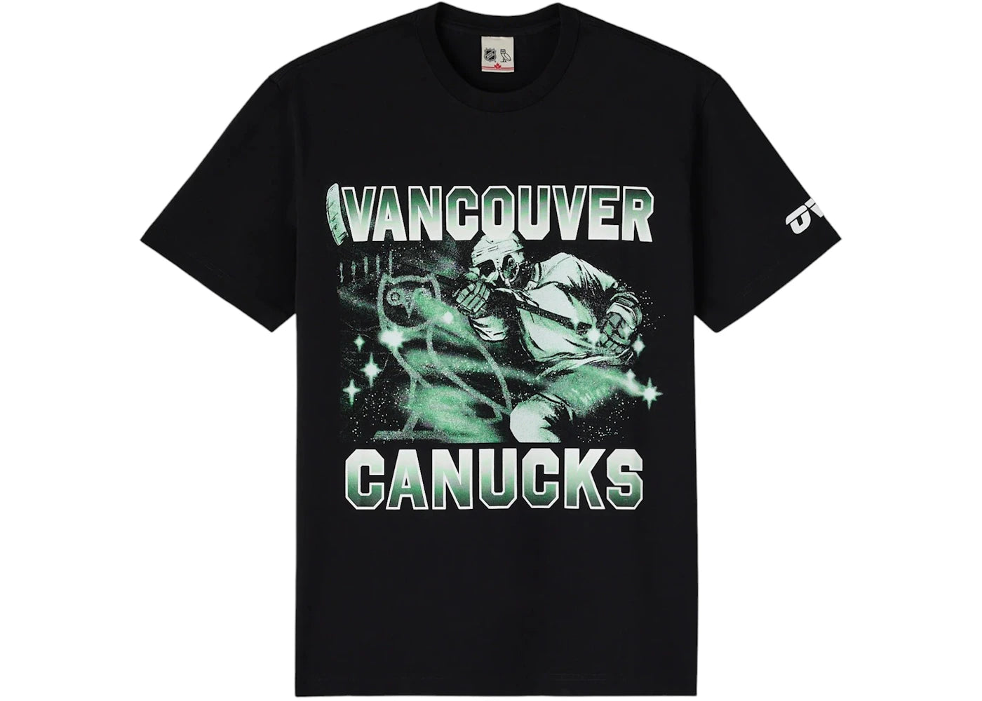 OVO NHL Vancouver Canucks Tee Black