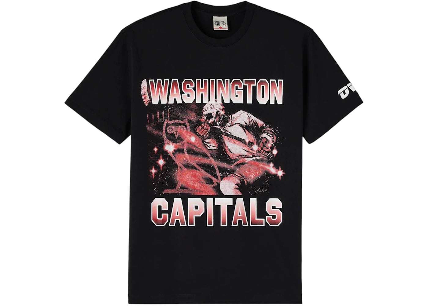 OVO NHL Washington Capitals Tee Black