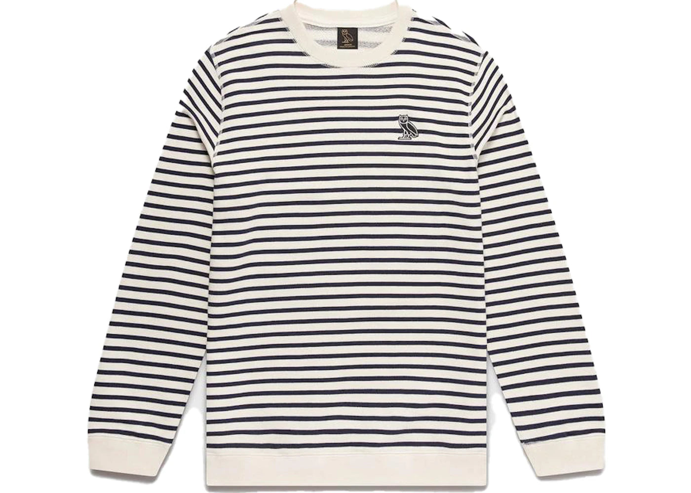 OVO Nautical Stripe Crewneck Navy