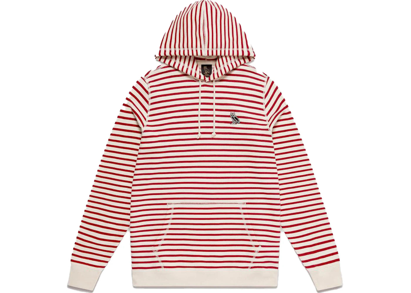 OVO Nautical Stripe Hoodie Red