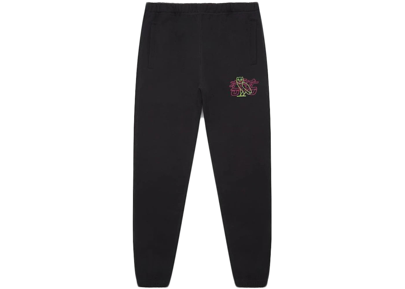 OVO Neon Light Sweatpant Black/Red