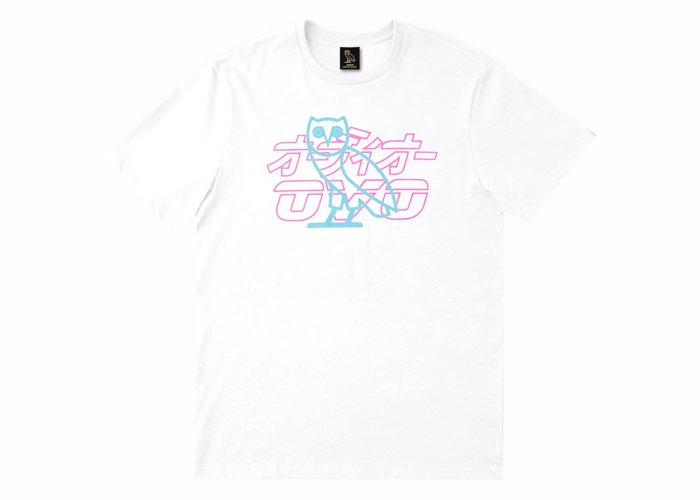 OVO Neon Lights Tee White