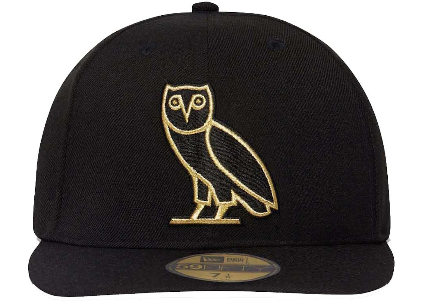 OVO New Era 59Fifty Og Owl Fitted Cap Black