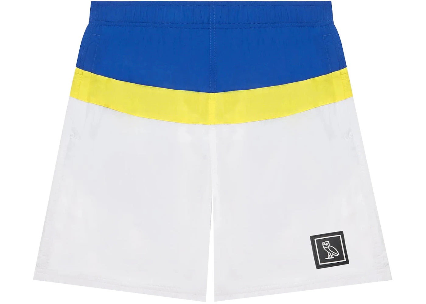 OVO Nylon Banner Shorts White