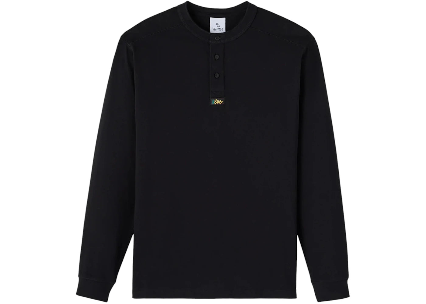 OVO Outdoors Long-Sleeve Henley Black