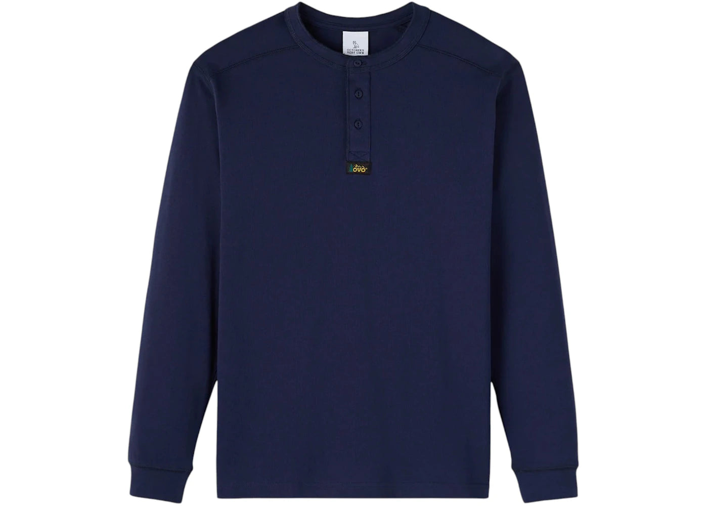 OVO Outdoors Long-Sleeve Henley Navy
