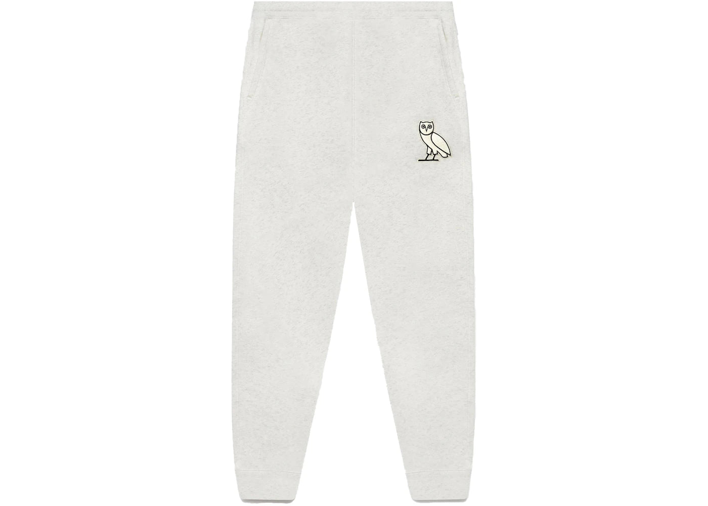 OVO Owl Plush Sweatpant Ash Heather Grey