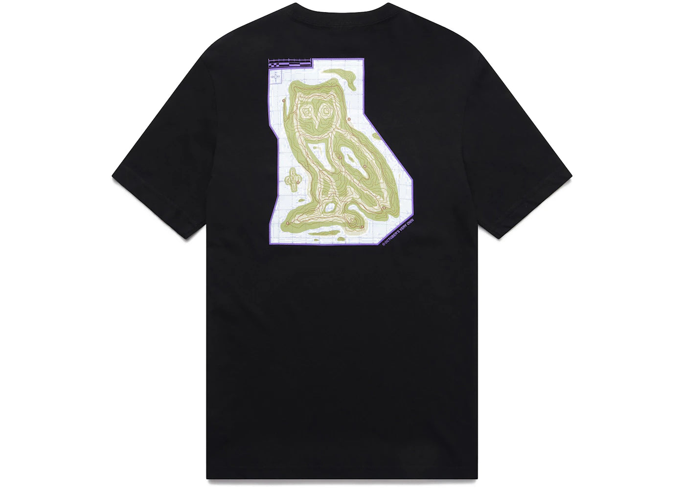 OVO Owl'S Trail T-shirt Black