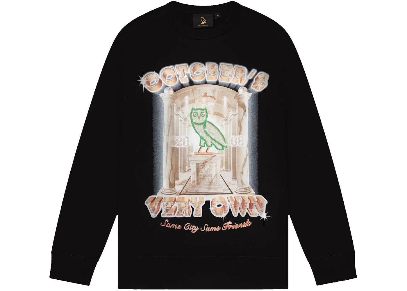 OVO Pen & Pixel Crewneck Black