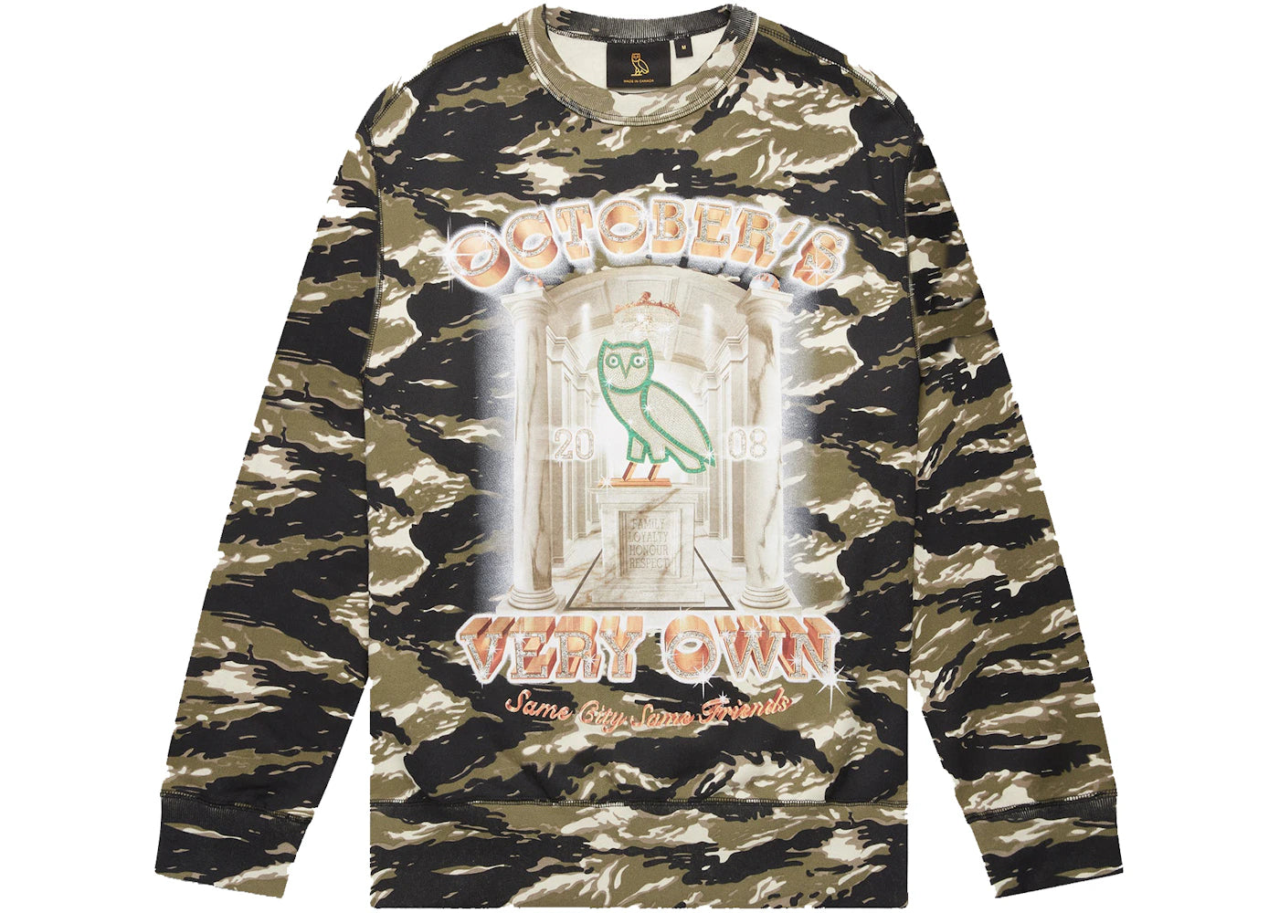 OVO Pen & Pixel Crewneck Camo