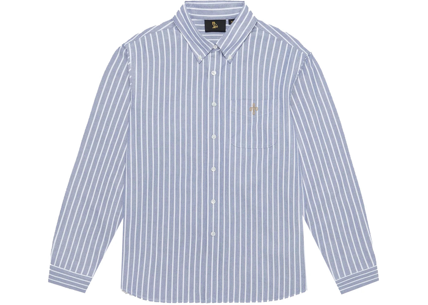 OVO Pin Striped Oxford Navy