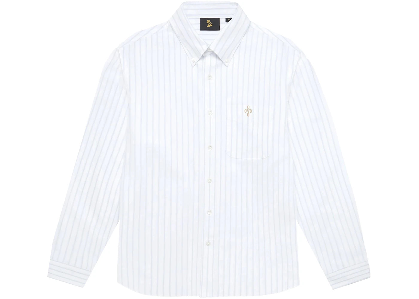 OVO Pin Striped Oxford White