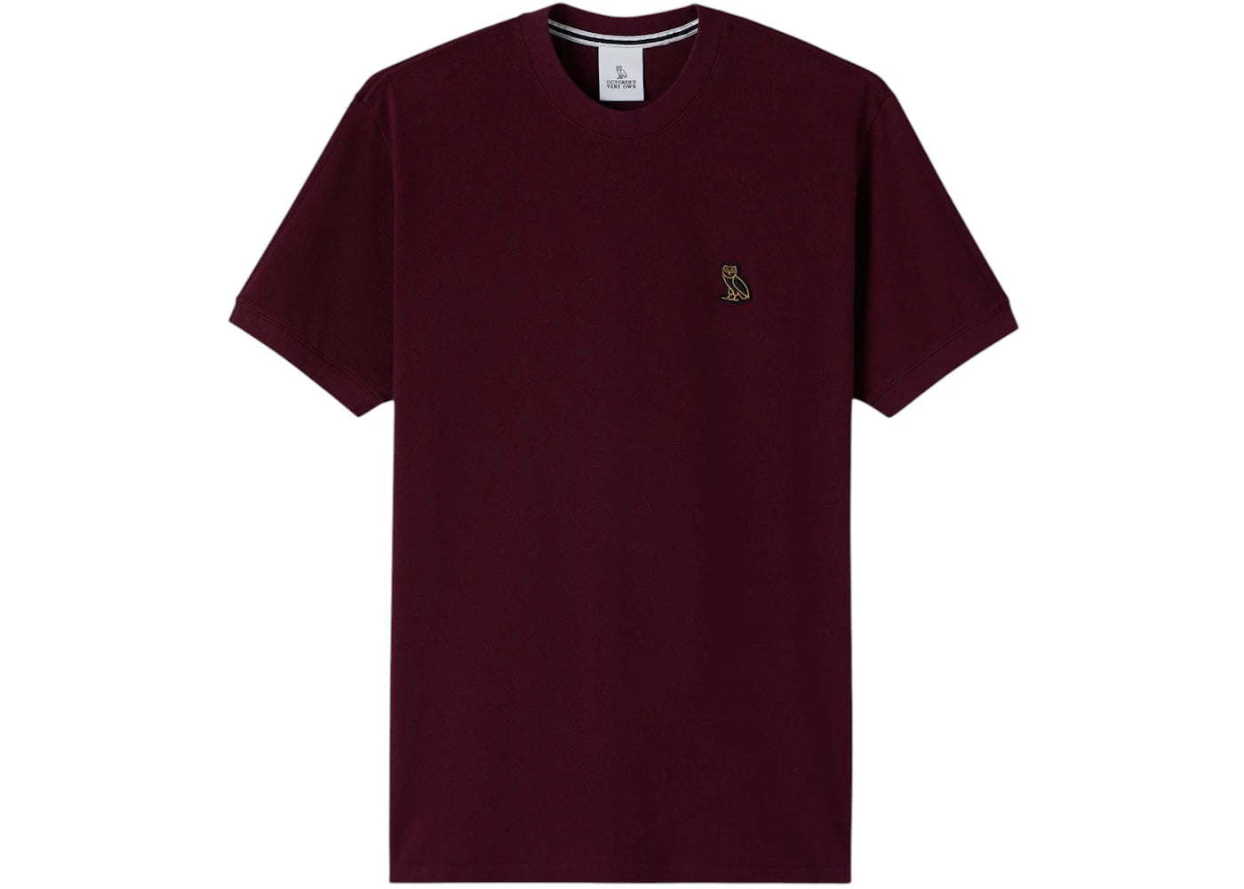 OVO Pique T-Shirt Bordeaux