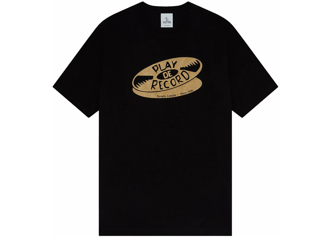 OVO Play De Record T-Shirt Black