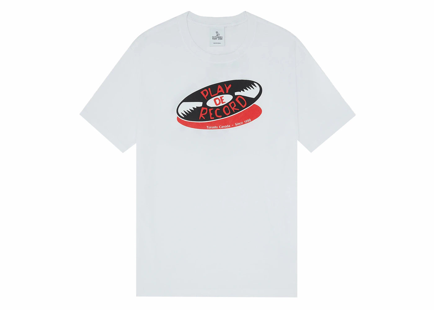 OVO Play De Record T-Shirt White