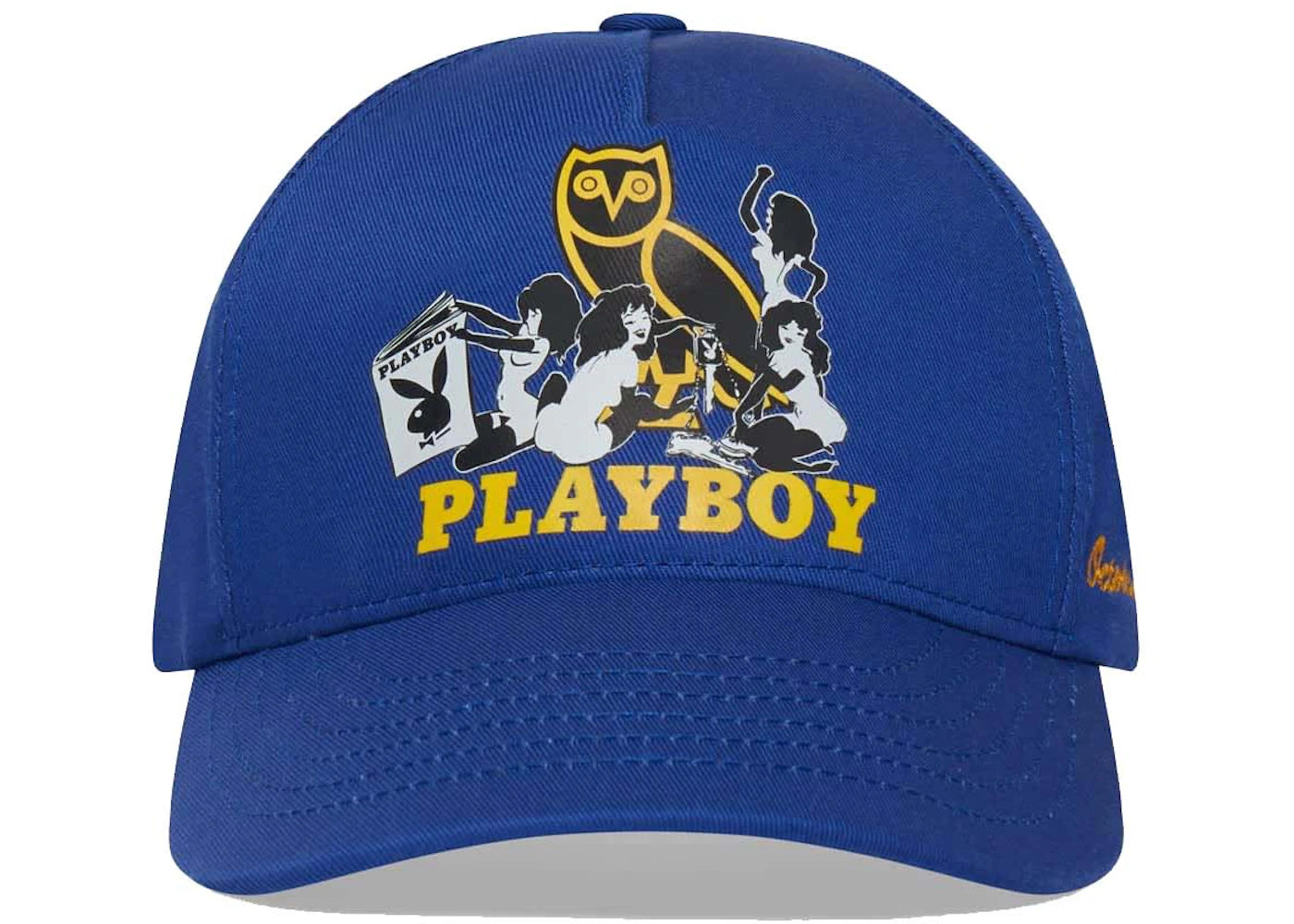 OVO Playboy Pin-Up Cap Blue