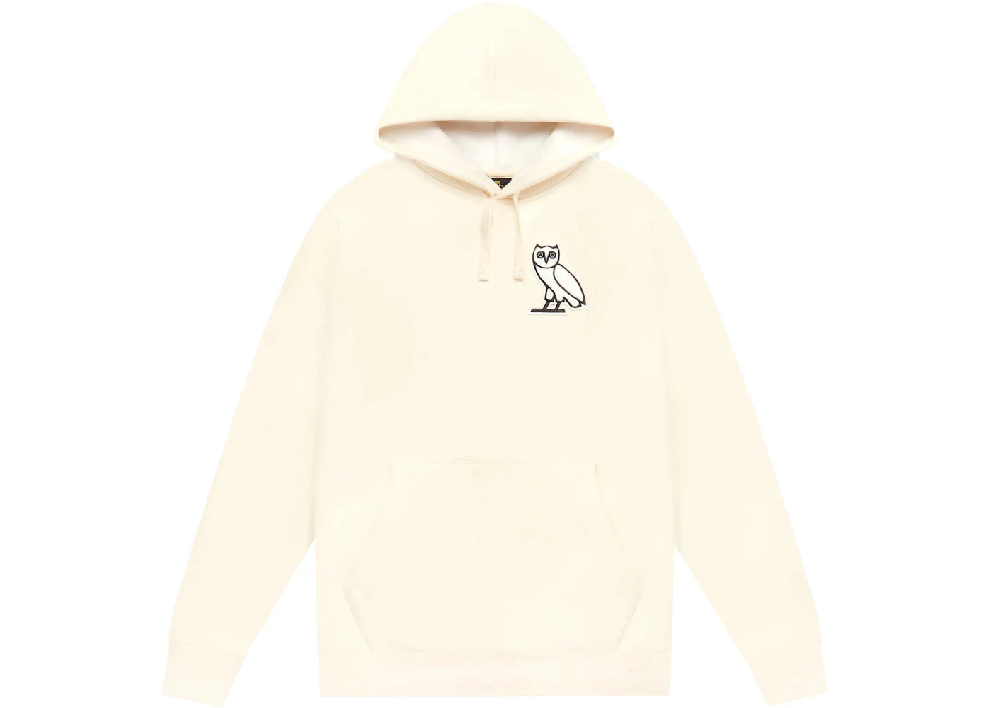 OVO Plush Owl Hoodie Cream