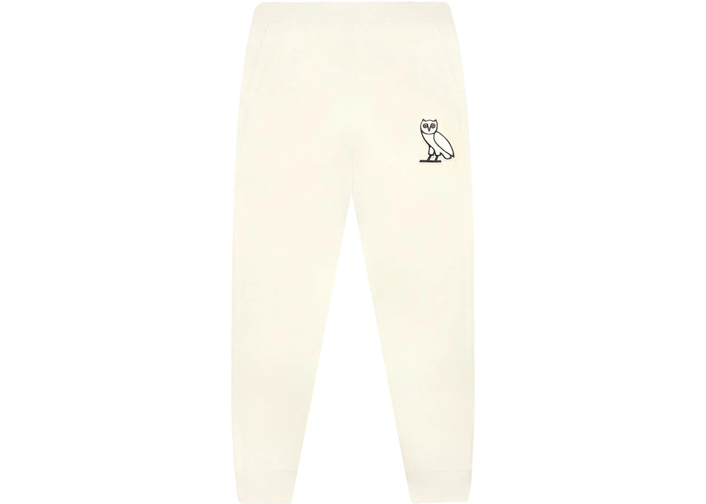 OVO Plush Owl Sweatpant Cream