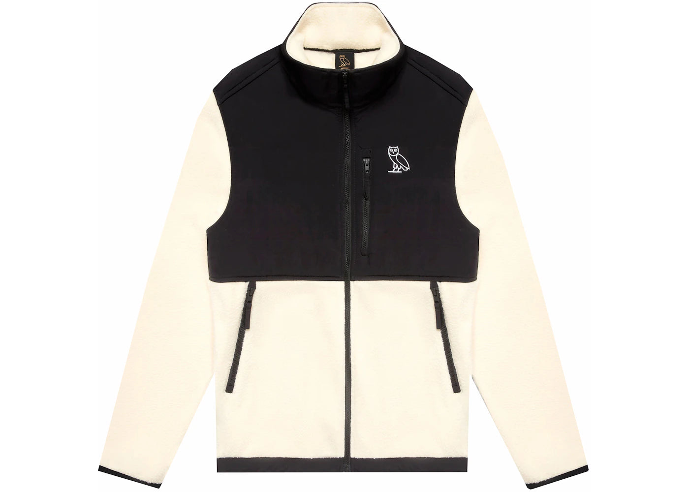 OVO Polartec Fleece Nylon Jacket Cream