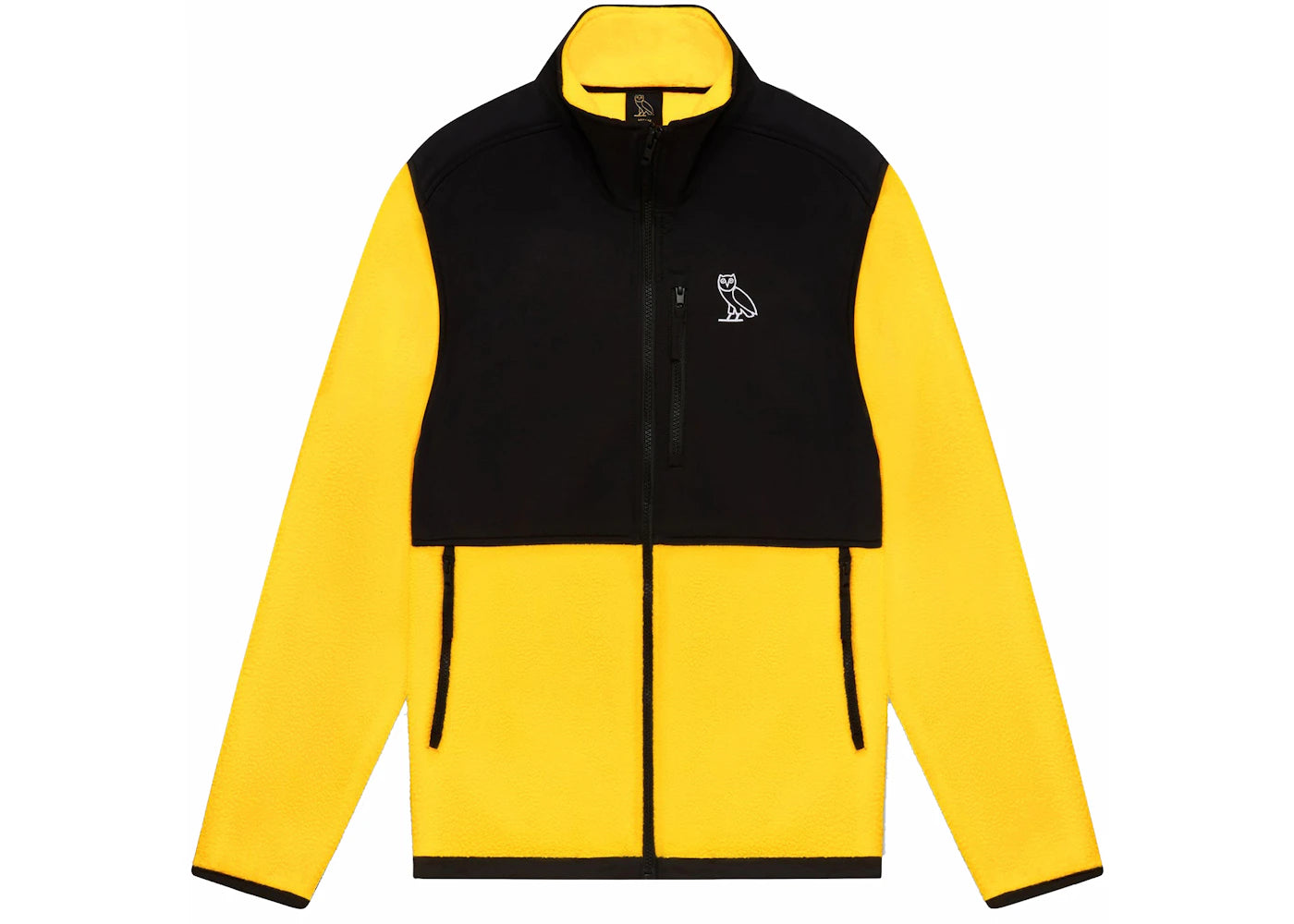 OVO Polartec Fleece Nylon Jacket Yellow