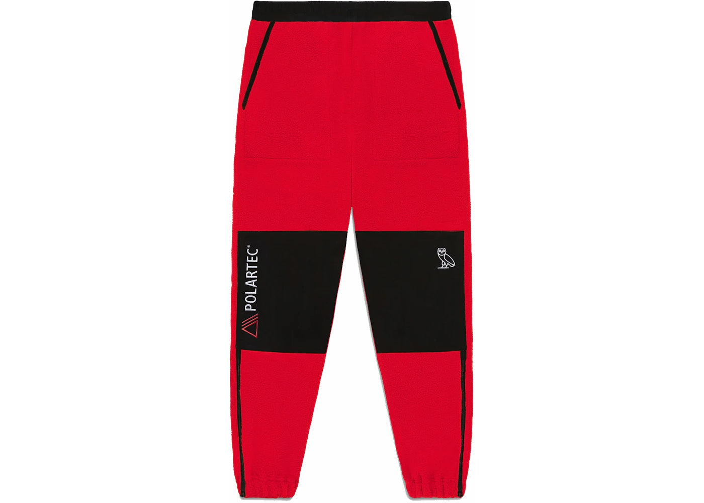 OVO Polartec Fleece Nylon Pant Red